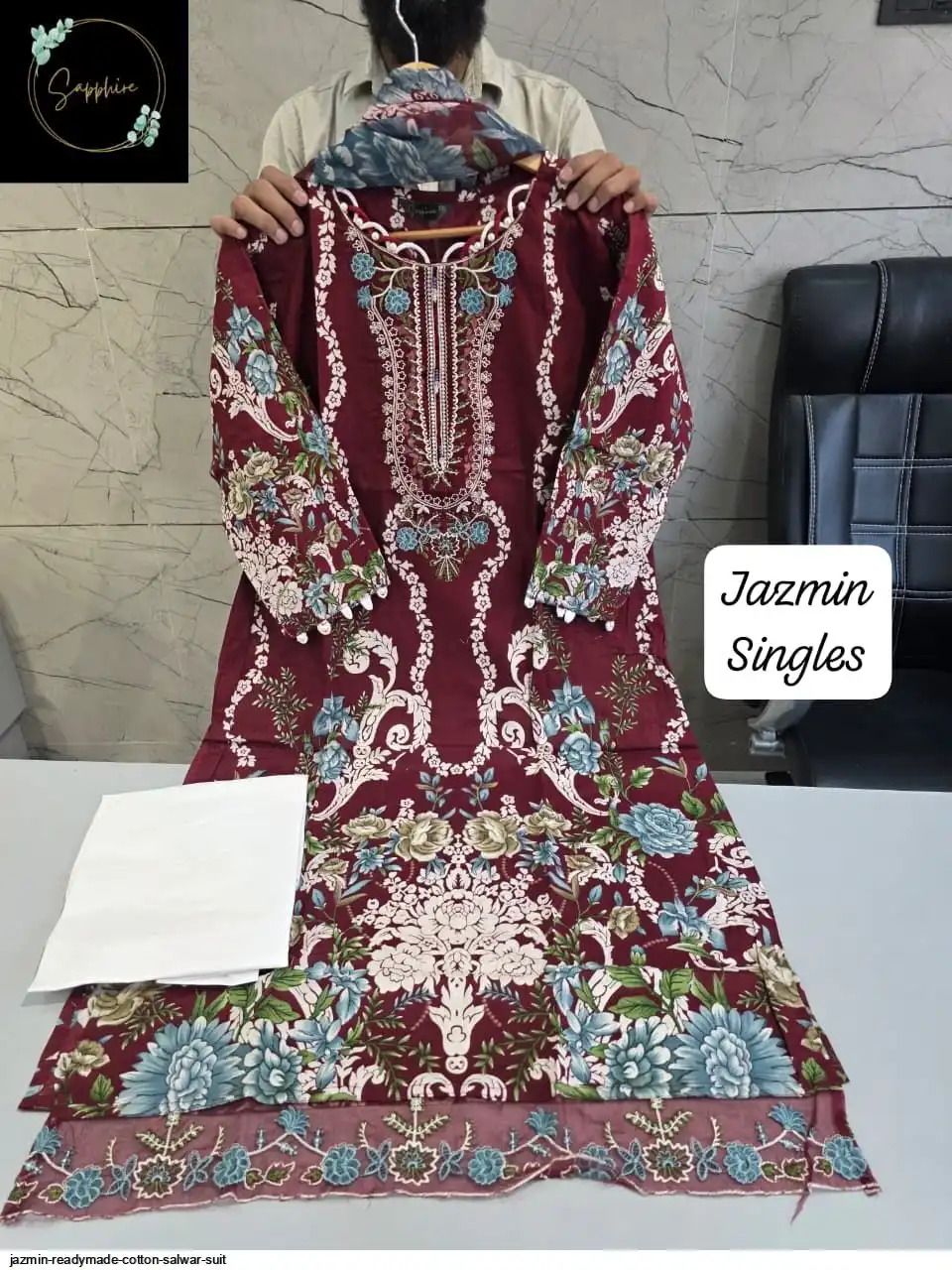 JAZMIN READYMADE COTTON SALWAR SUIT 43
