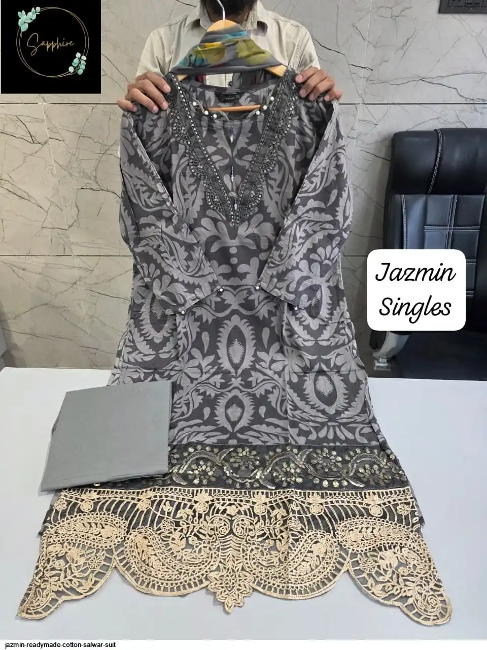 JAZMIN READYMADE COTTON SALWAR SUIT 53