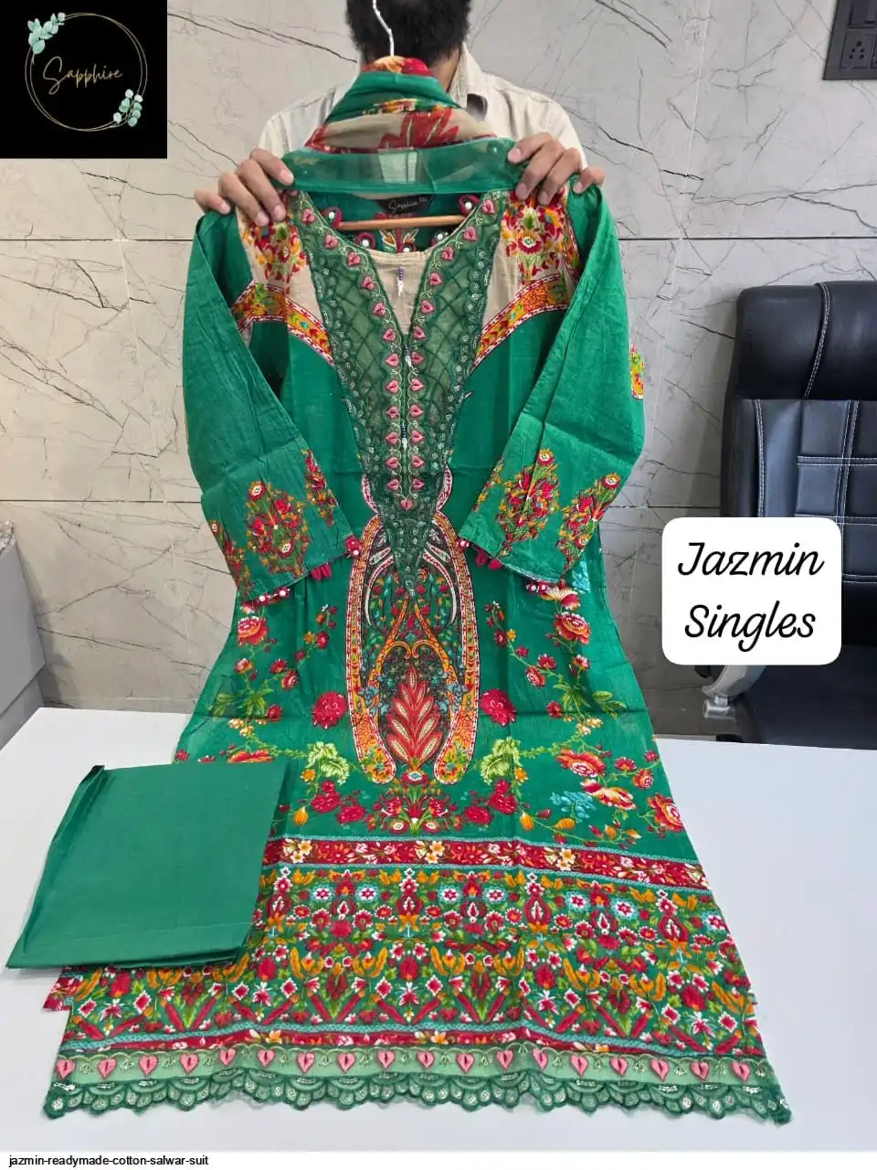 JAZMIN READYMADE COTTON SALWAR SUIT 55