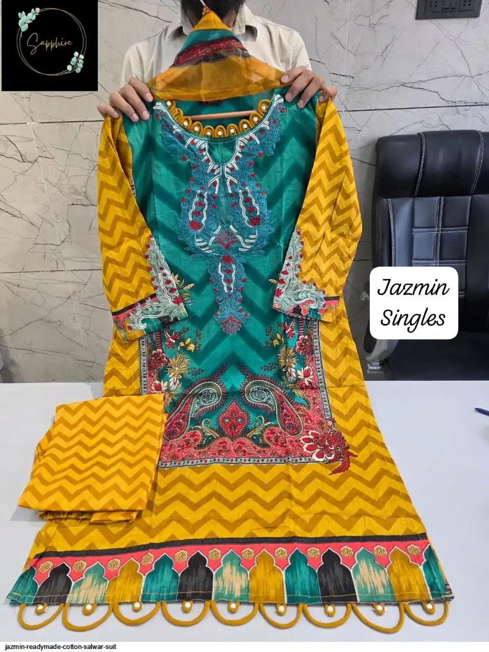 JAZMIN READYMADE COTTON SALWAR SUIT 56