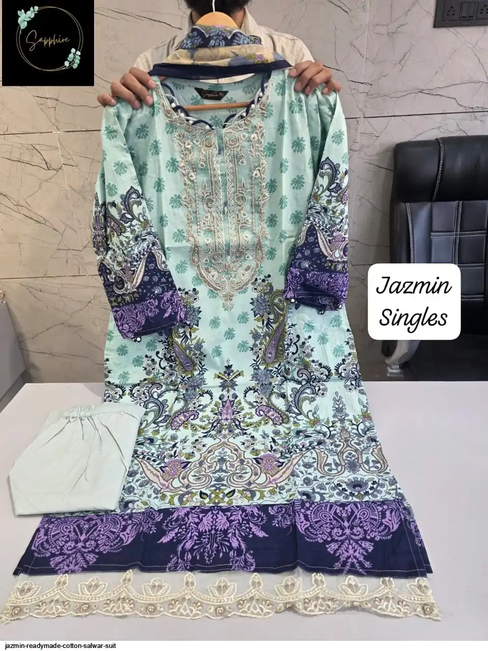 JAZMIN READYMADE COTTON SALWAR SUIT 58