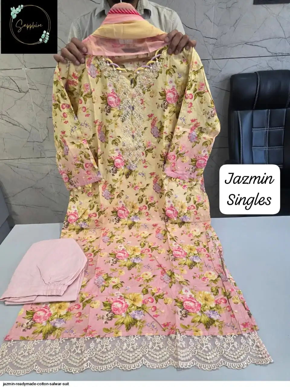 JAZMIN READYMADE COTTON SALWAR SUIT 60