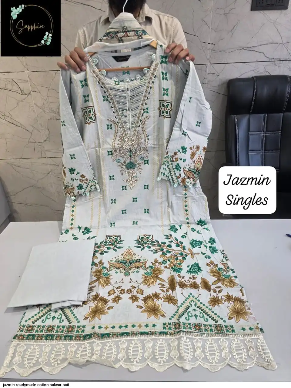 JAZMIN READYMADE COTTON SALWAR SUIT 61