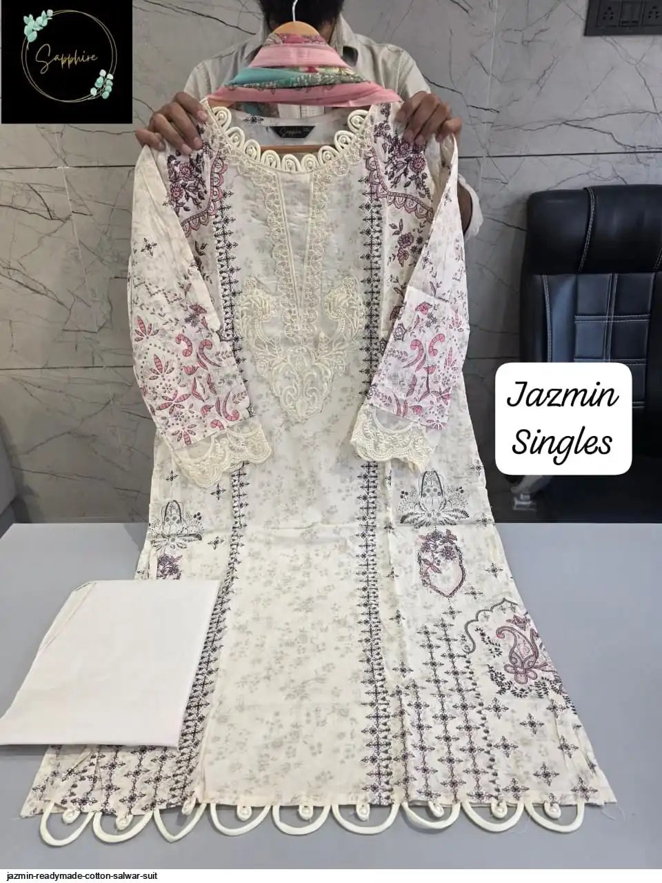 JAZMIN READYMADE COTTON SALWAR SUIT 64