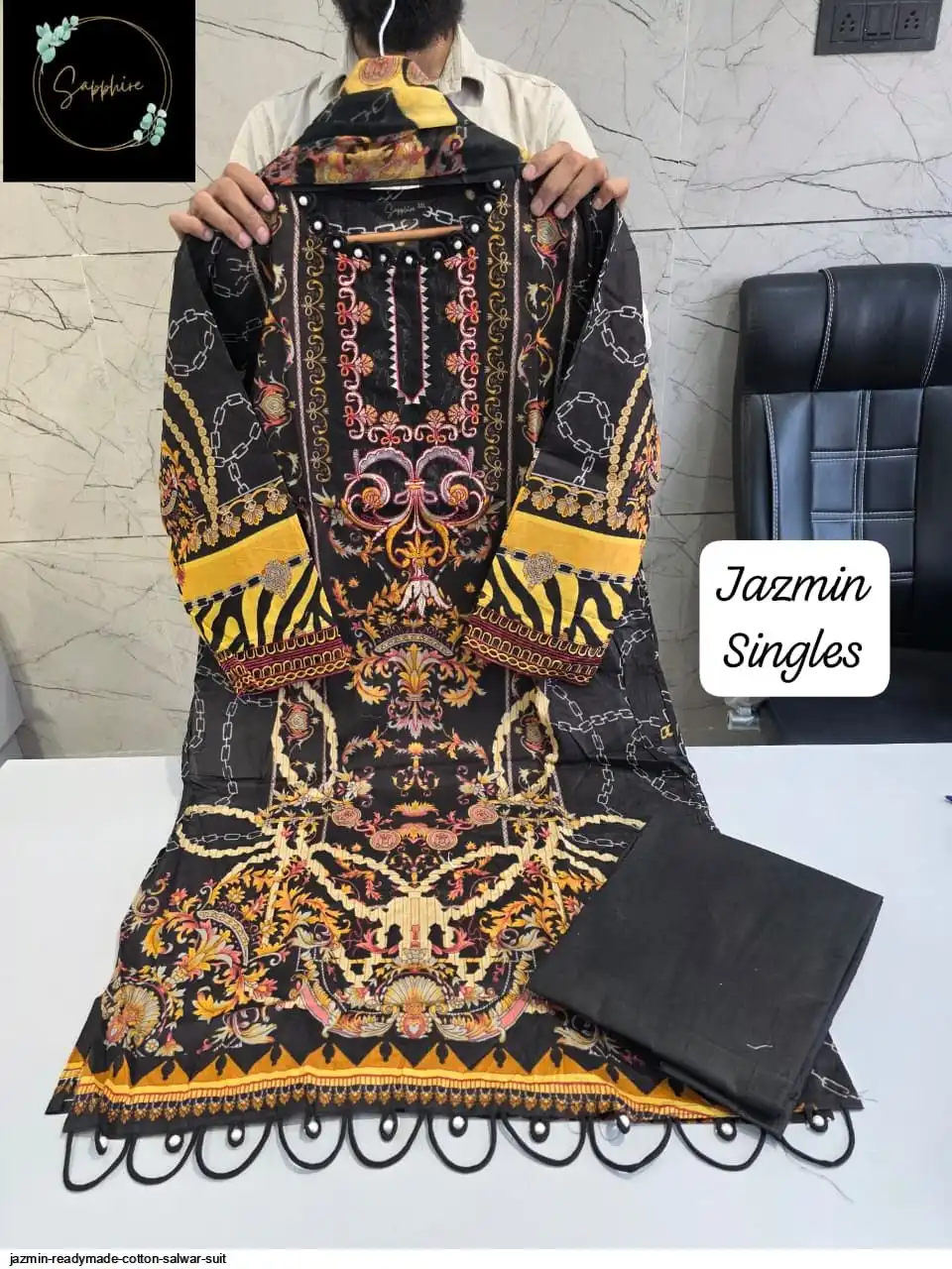 JAZMIN READYMADE COTTON SALWAR SUIT 65