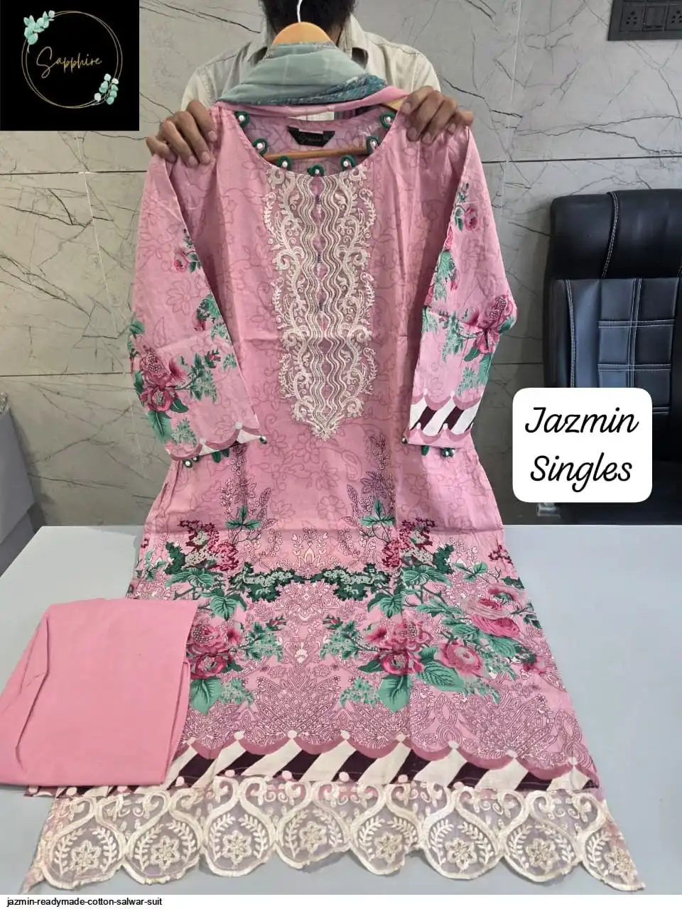 JAZMIN READYMADE COTTON SALWAR SUIT 66