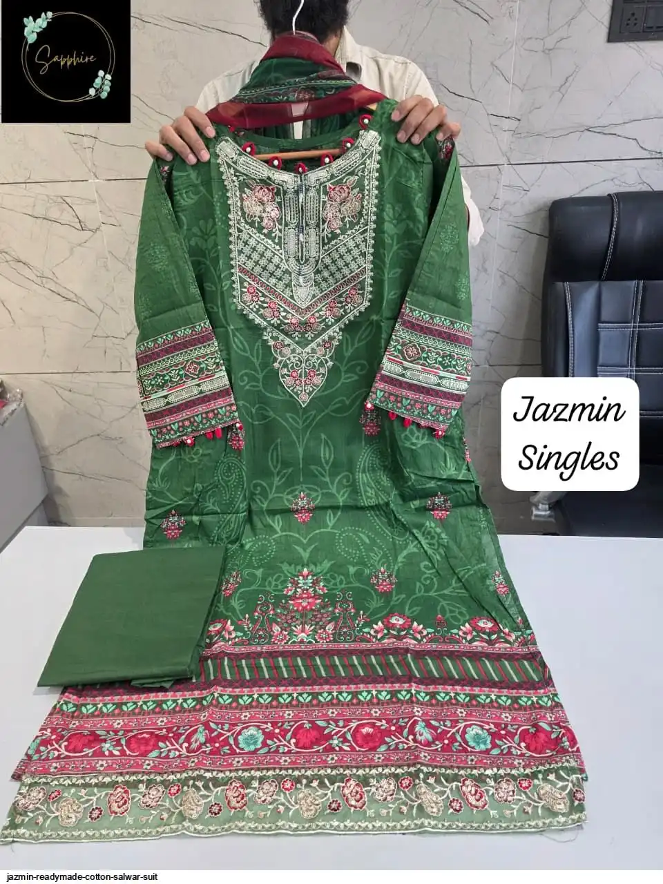 JAZMIN READYMADE COTTON SALWAR SUIT 71