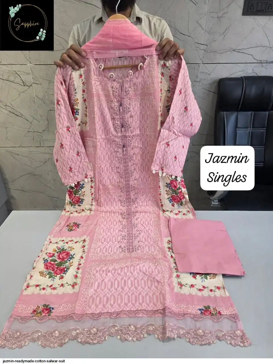 JAZMIN READYMADE COTTON SALWAR SUIT 73
