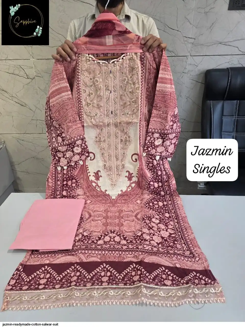 JAZMIN READYMADE COTTON SALWAR SUIT 77