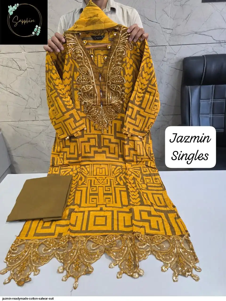 JAZMIN READYMADE COTTON SALWAR SUIT 78