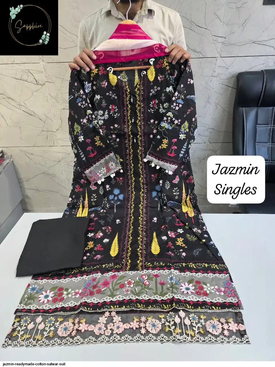 JAZMIN READYMADE COTTON SALWAR SUIT 79
