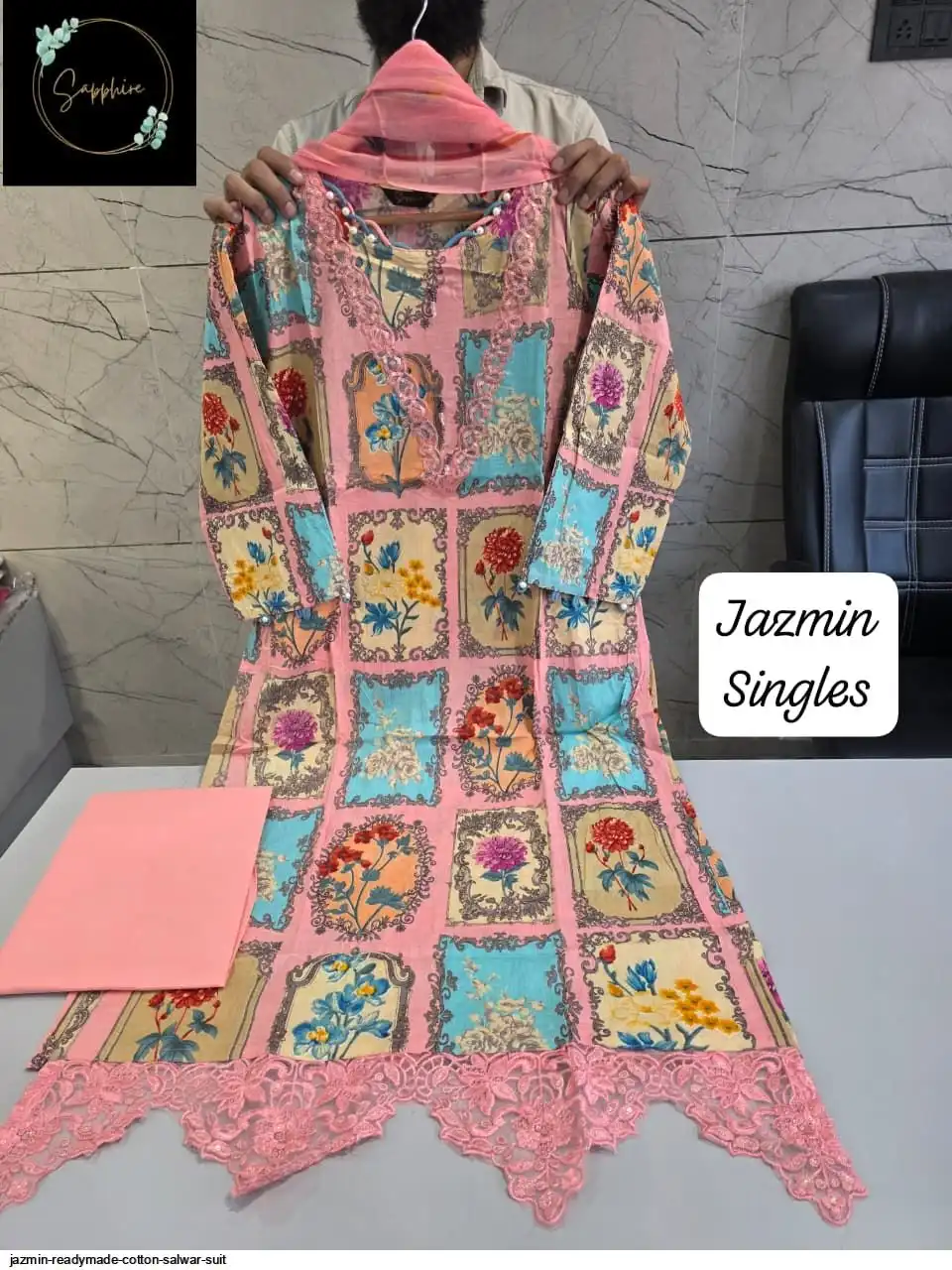 JAZMIN READYMADE COTTON SALWAR SUIT 81