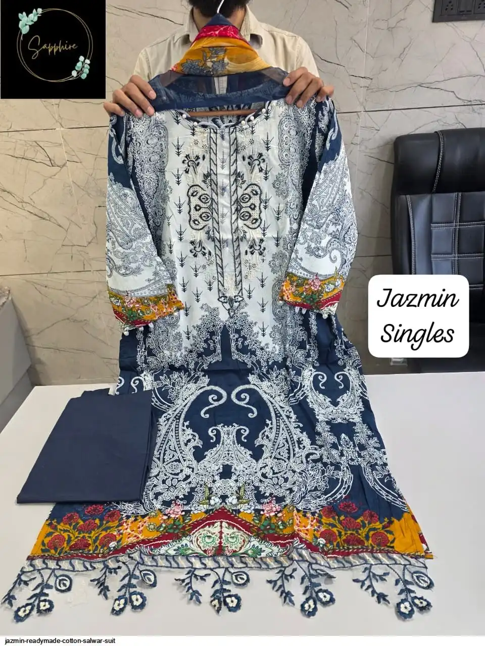 JAZMIN READYMADE COTTON SALWAR SUIT 83