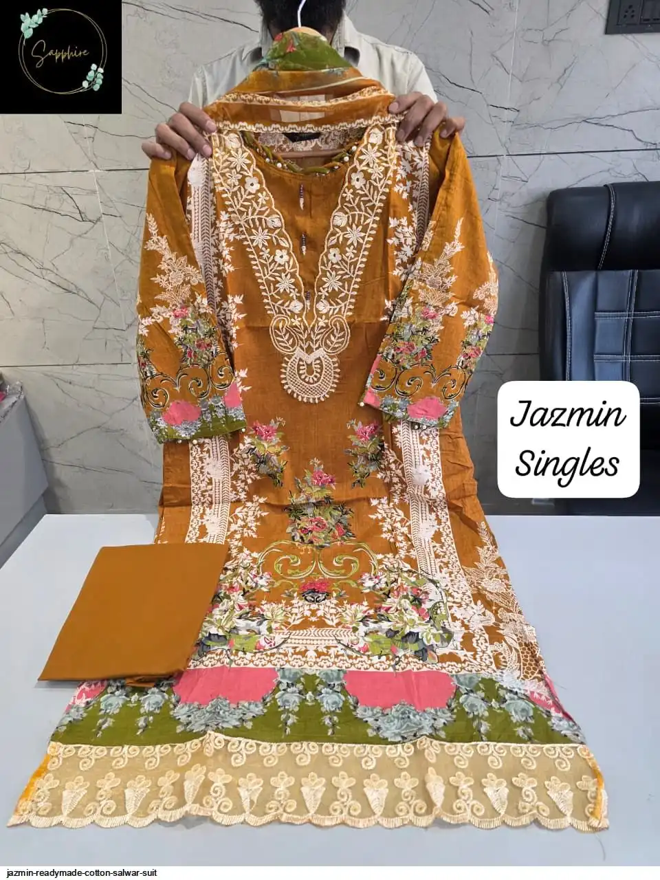 JAZMIN READYMADE COTTON SALWAR SUIT 82