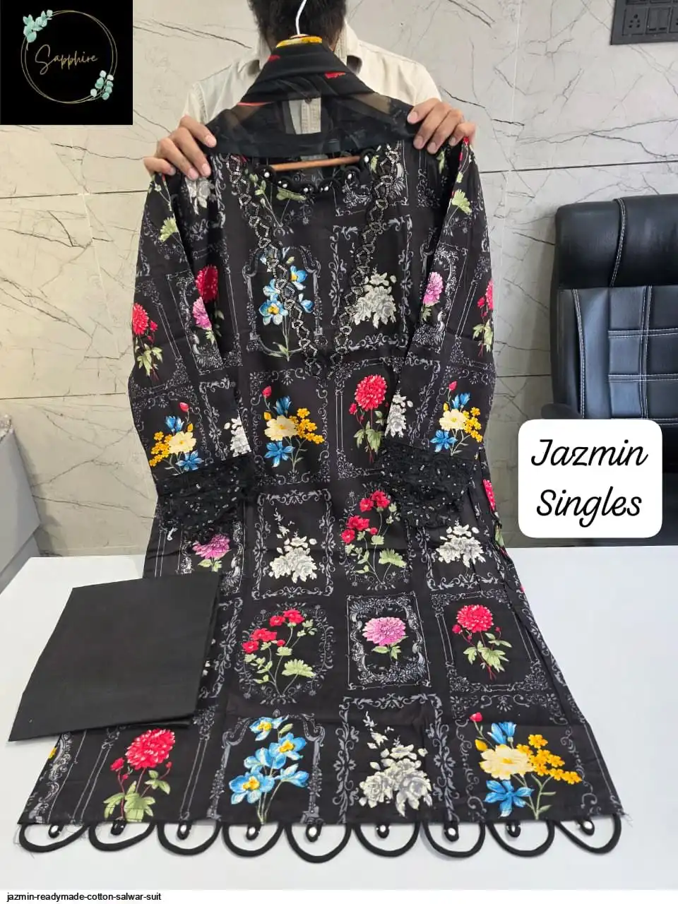 JAZMIN READYMADE COTTON SALWAR SUIT 84