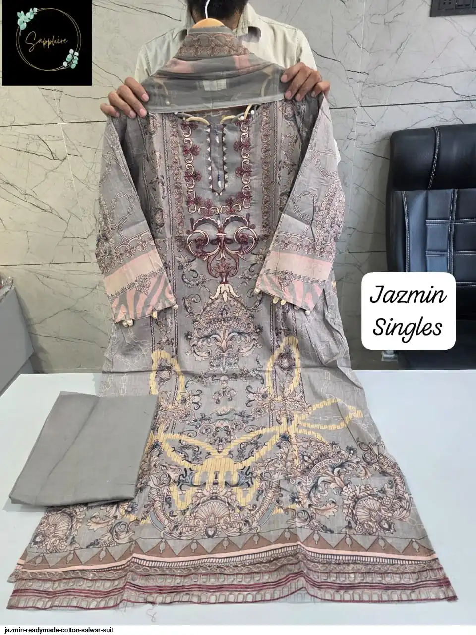 JAZMIN READYMADE COTTON SALWAR SUIT 85