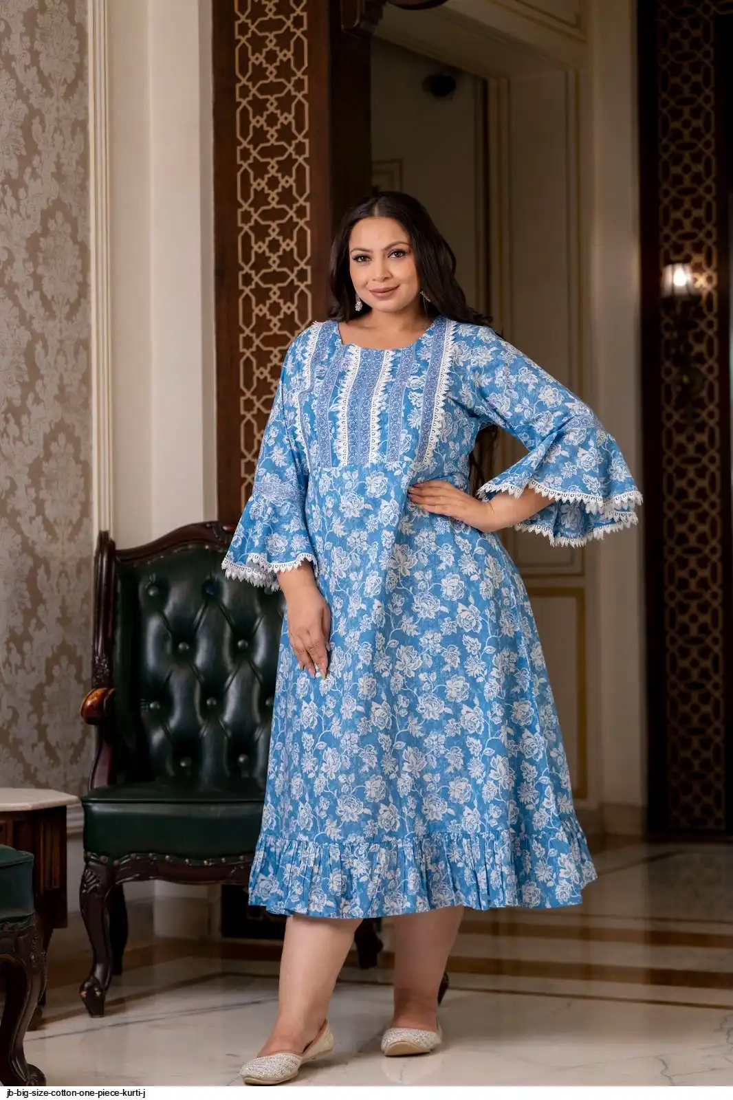 JB Big Size Cotton One Piece Kurti J