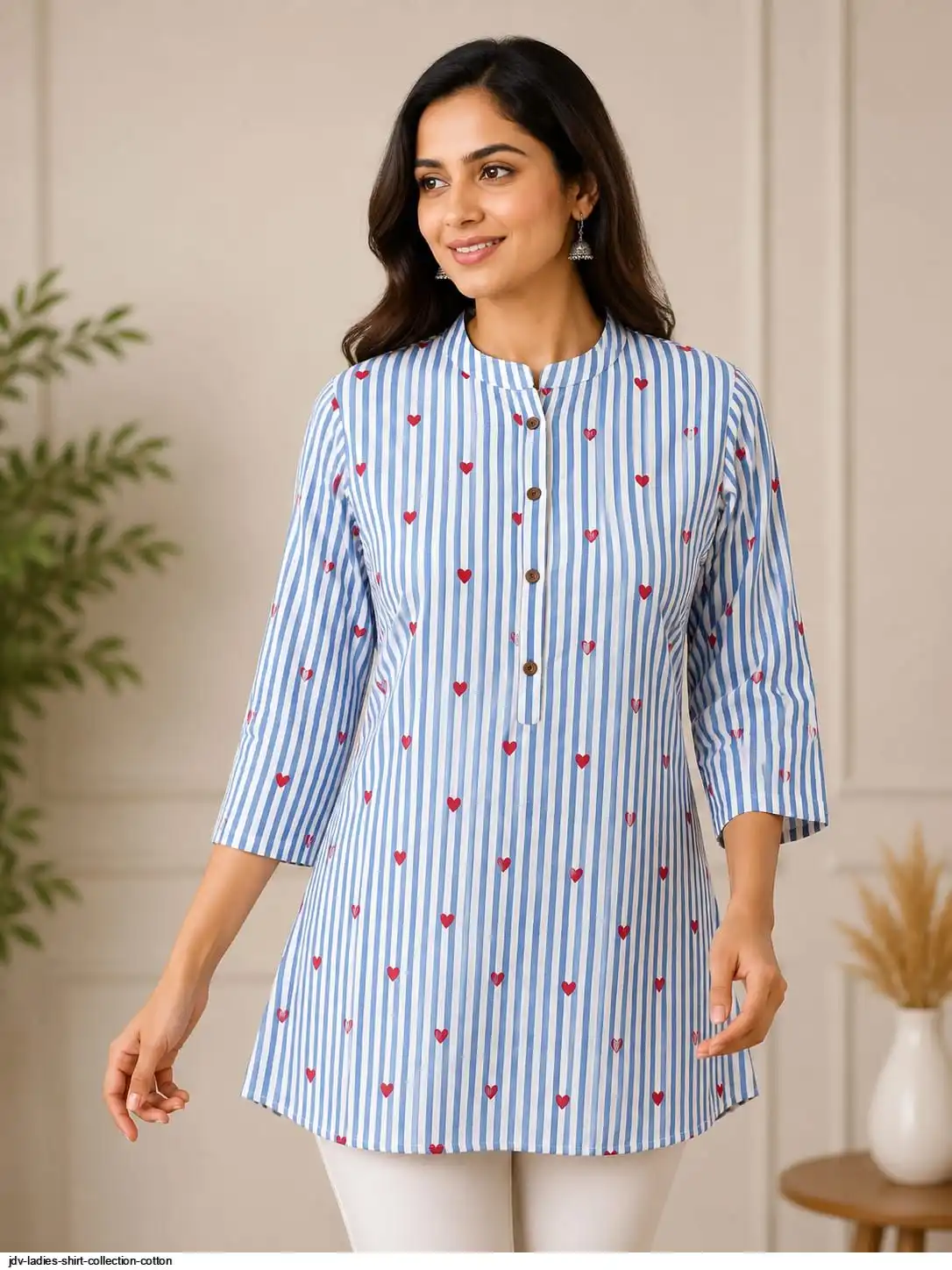 JDV LADIES SHIRT COLLECTION COTTON D