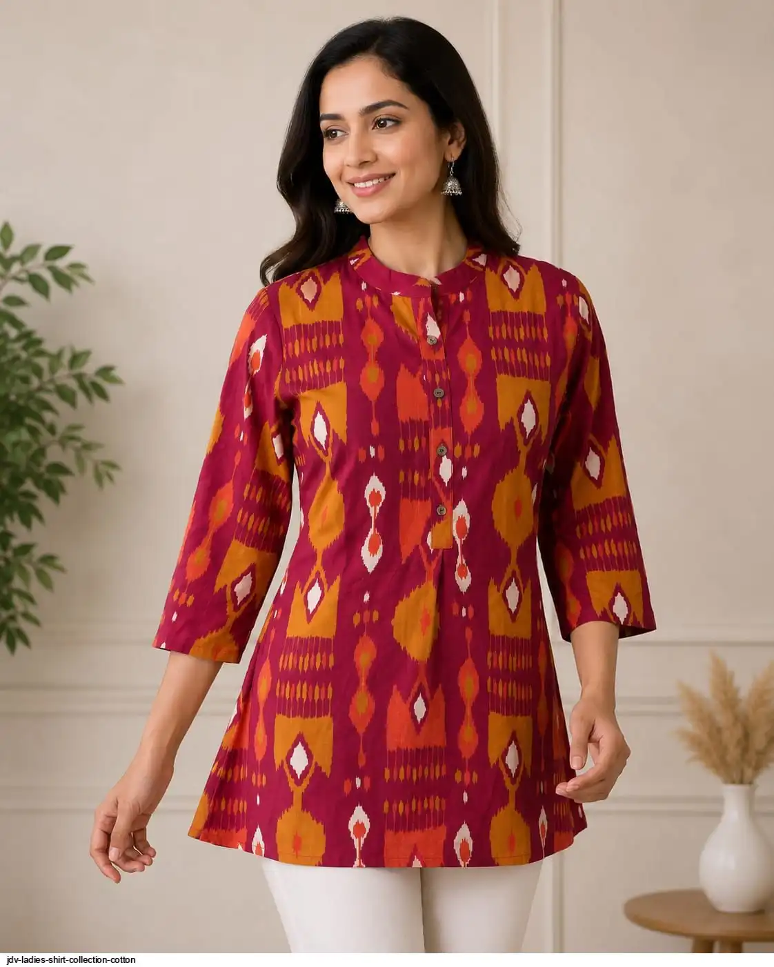 JDV LADIES SHIRT COLLECTION COTTON F