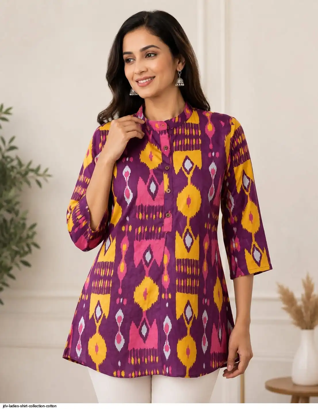 JDV LADIES SHIRT COLLECTION COTTON I