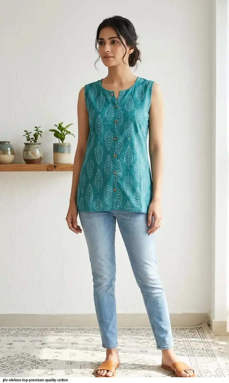 JDV SLIVLESS TOP PREMIUM QUALITY COTTON 11