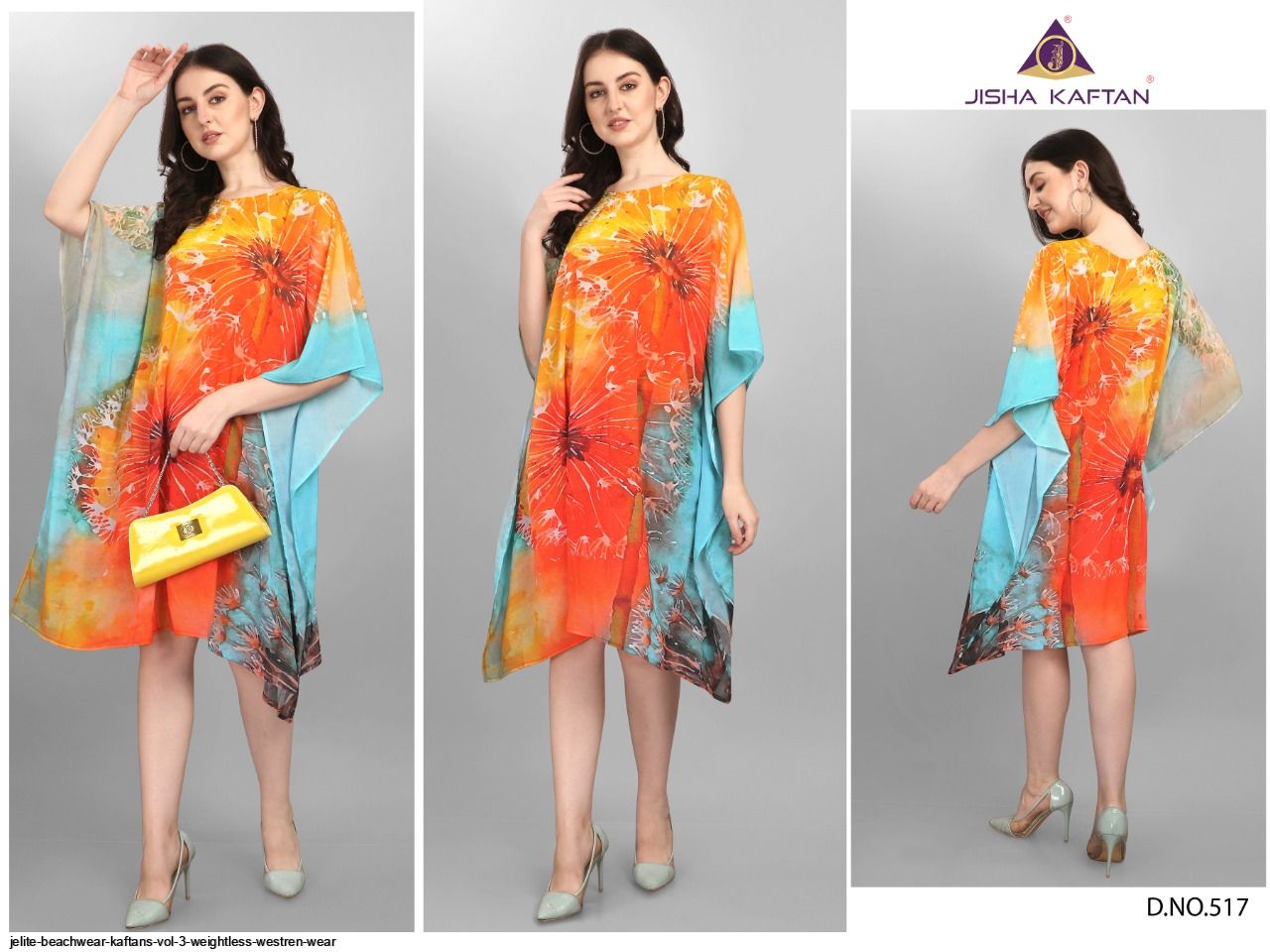 JELITE BEACHWEAR KAFTANS VOL 3 WEIGHTLESS WESTERN WEAR B