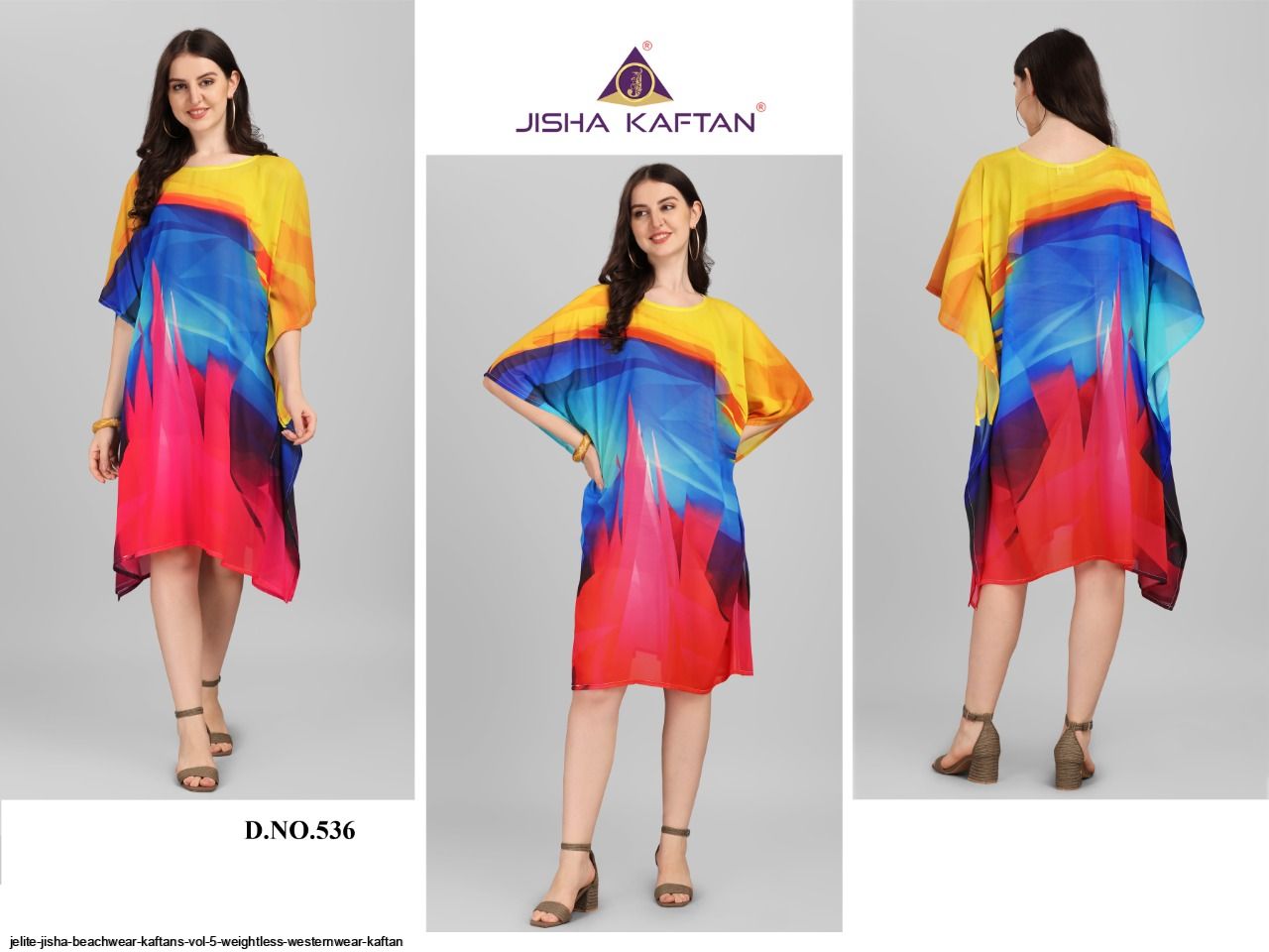 JELITE JISHA KAFTAN BEACHWEAR VOL 5 WEIGHTLESS WESTERNWEAR KAFTAN F