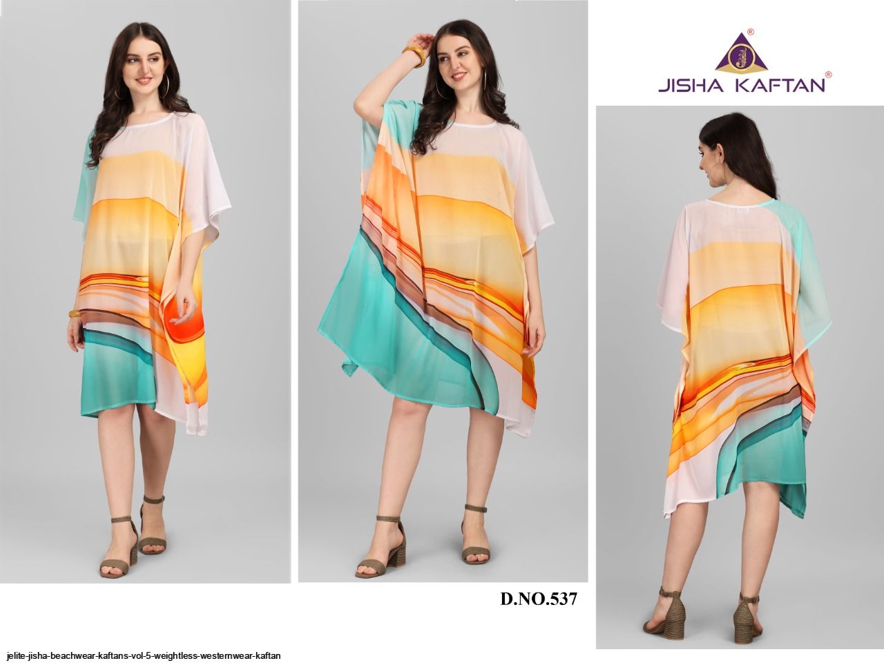 JELITE JISHA KAFTAN BEACHWEAR VOL 5 WEIGHTLESS WESTERNWEAR KAFTAN B