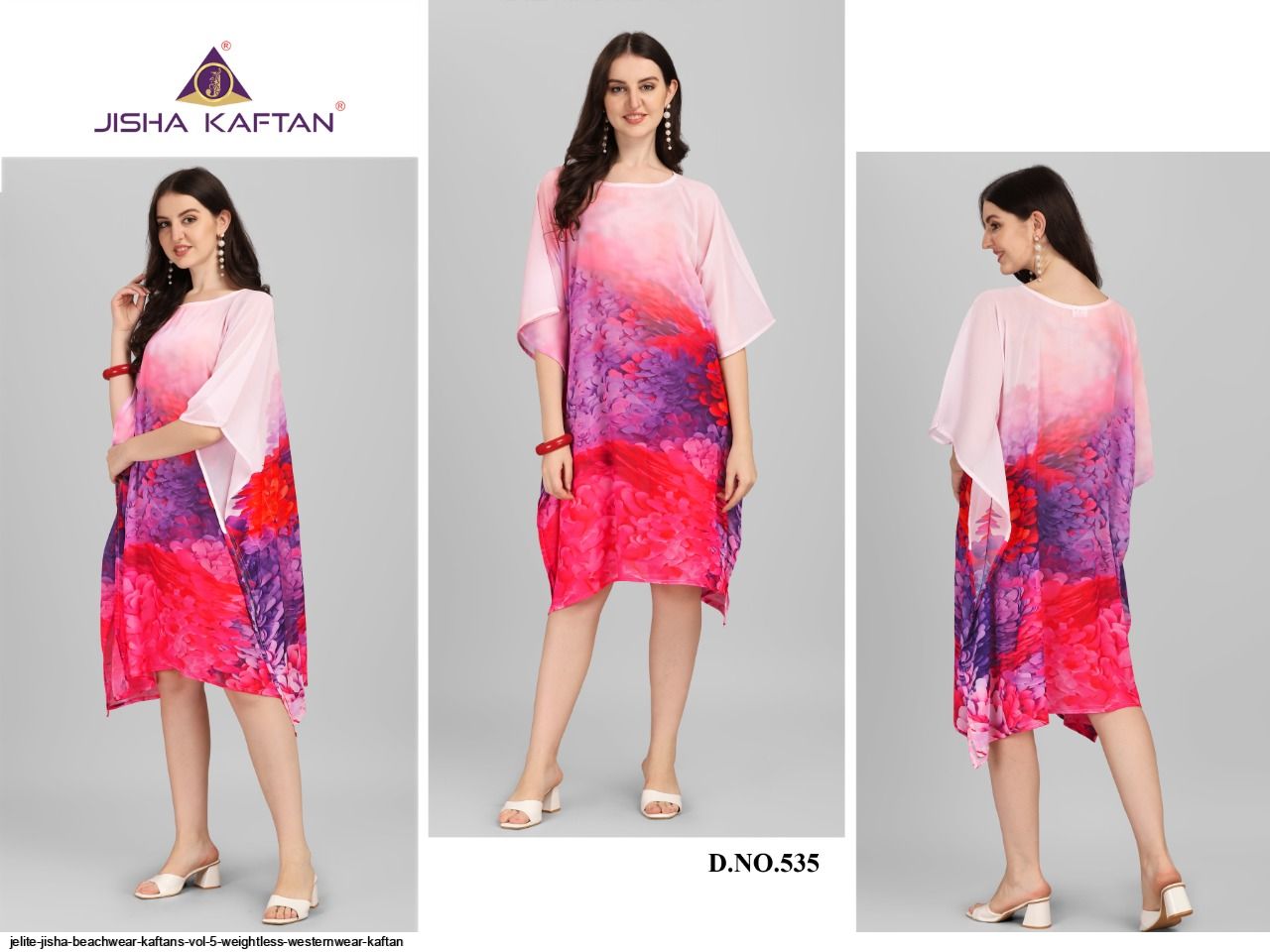 JELITE JISHA KAFTAN BEACHWEAR VOL 5 WEIGHTLESS WESTERNWEAR KAFTAN C