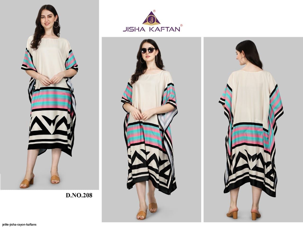 JELITE JISHA RAYON KAFTANS C