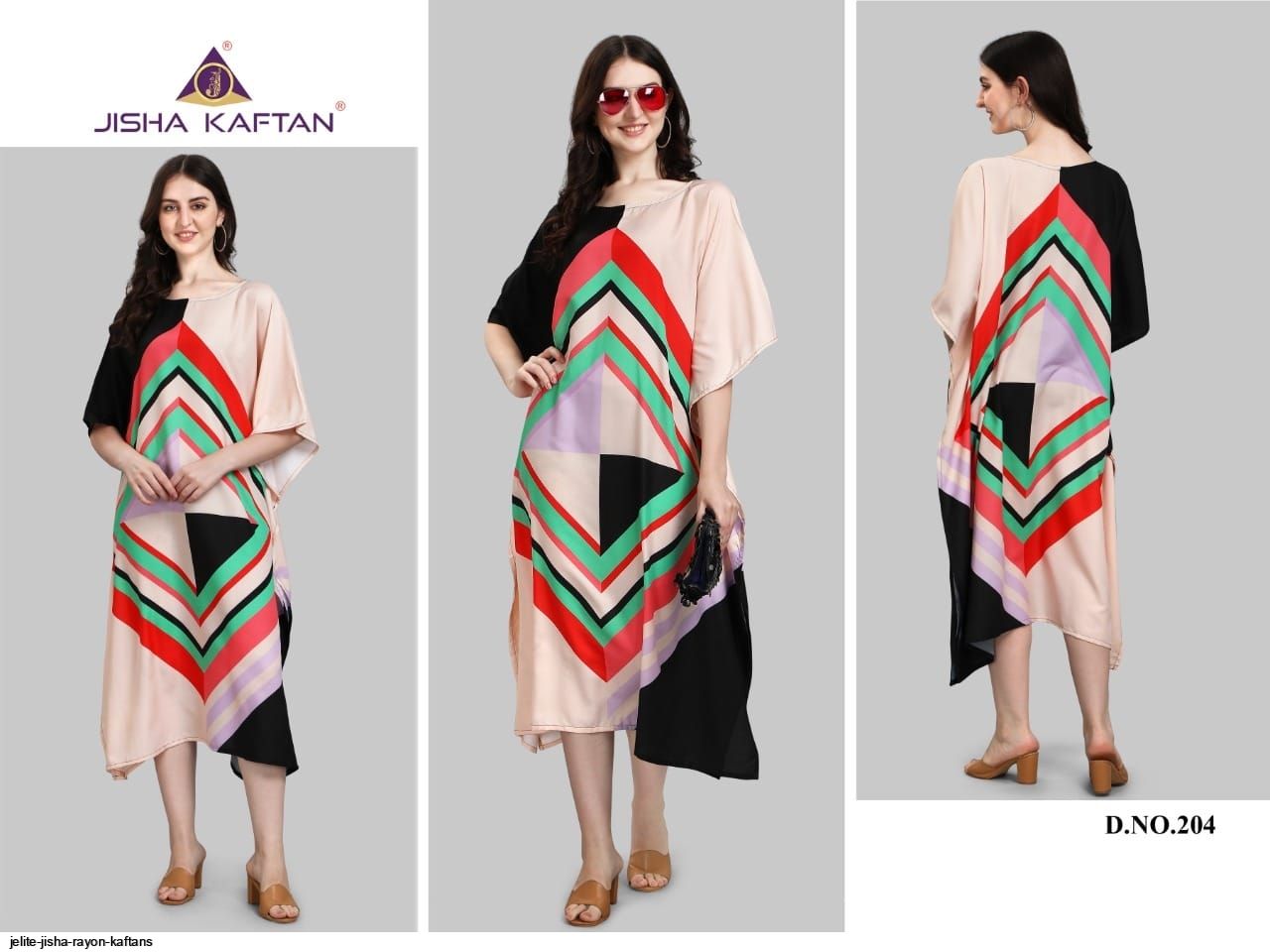 JELITE JISHA RAYON KAFTANS F