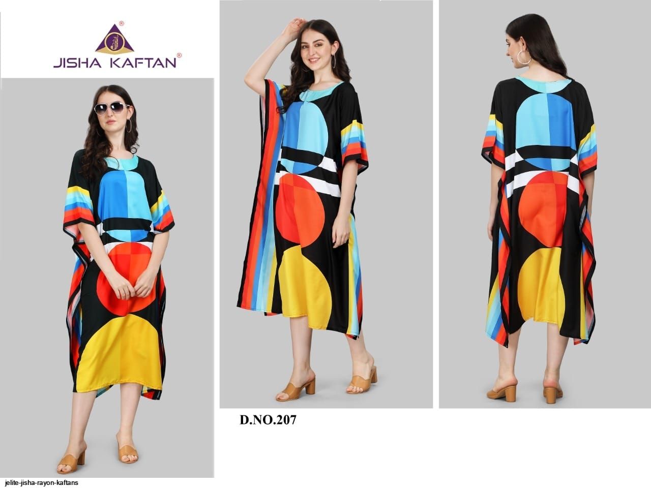JELITE JISHA RAYON KAFTANS D