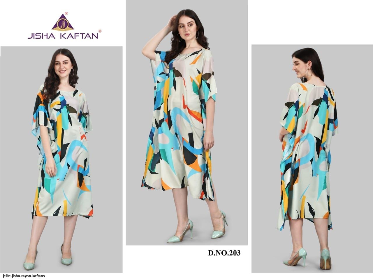 JELITE JISHA RAYON KAFTANS E