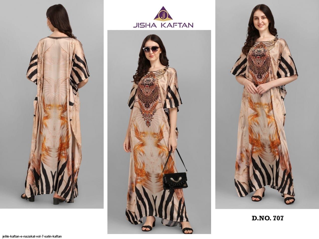 JELITE KAFTAN E NAZAKAT VOL 7 SATIN KAFTAN F