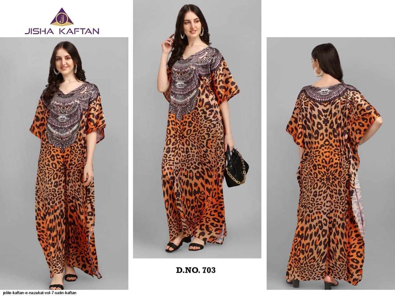 JELITE KAFTAN E NAZAKAT VOL 7 SATIN KAFTAN G