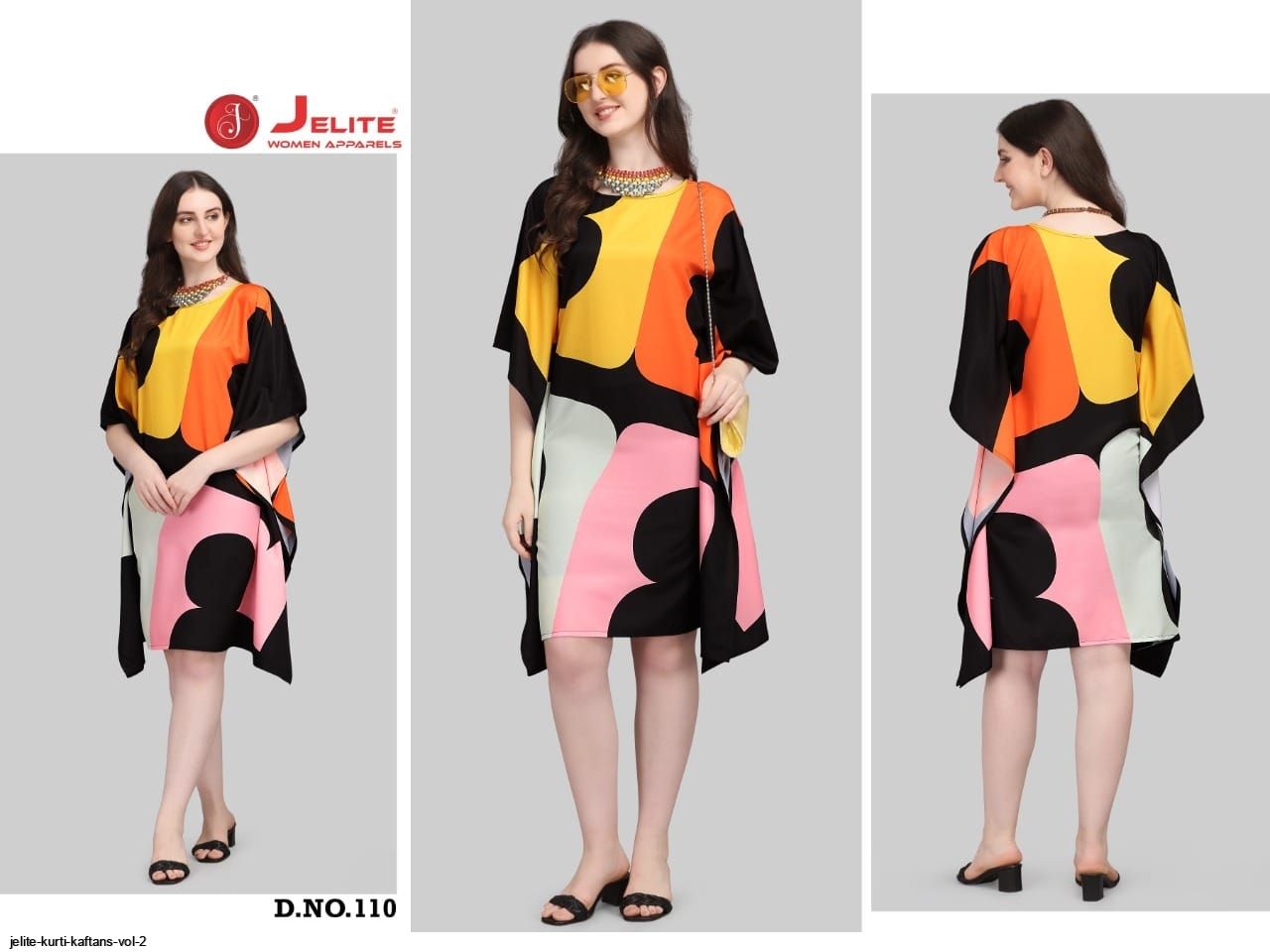 JELITE KURTI KAFTANS VOL 2 WESTERN WEAR B