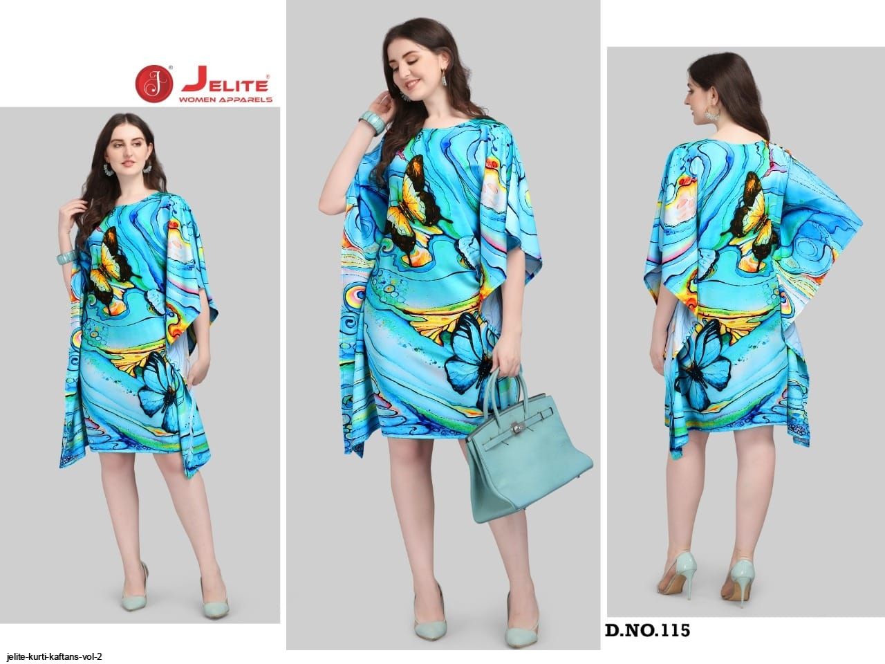 JELITE KURTI KAFTANS VOL 2 WESTERN WEAR G
