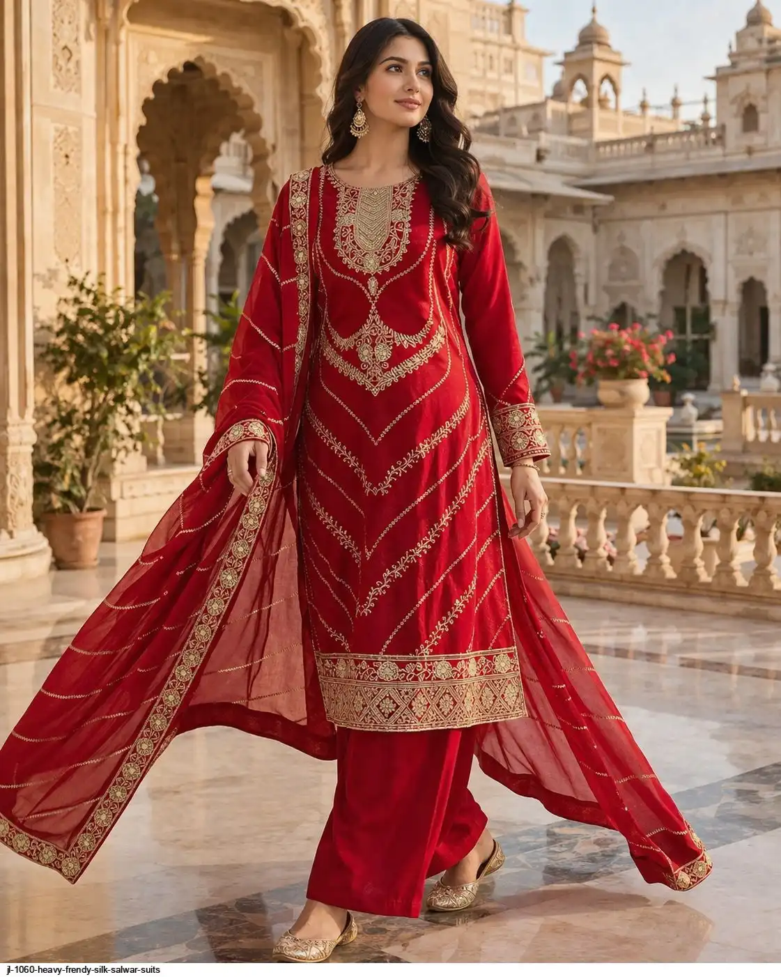 JL 1060 HEAVY FRENDY SILK SALWAR SUITS 1