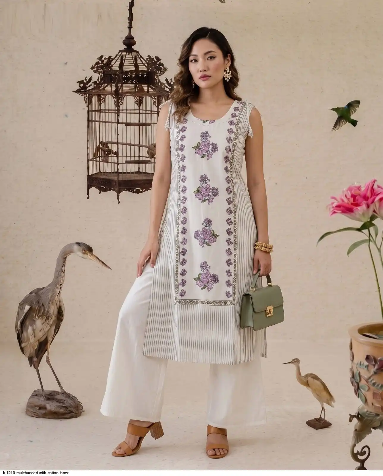 K 1210 MULCHANDERI WITH COTTON INNER B