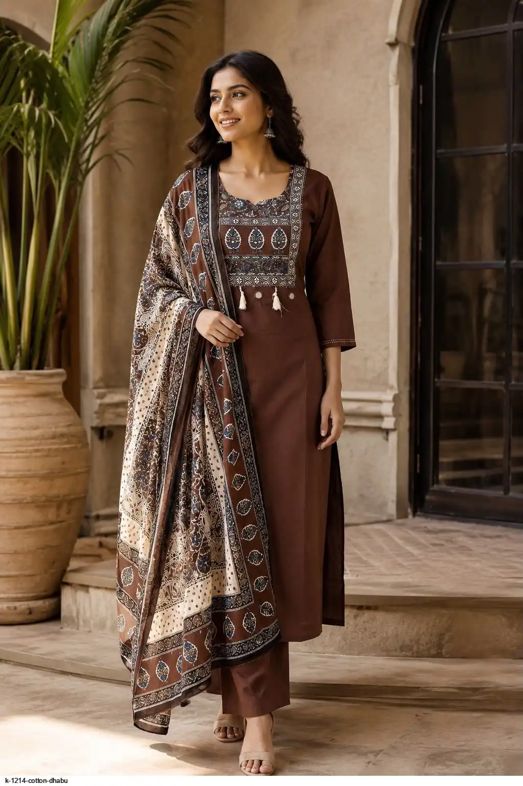 K 1214 COTTON DHABU B