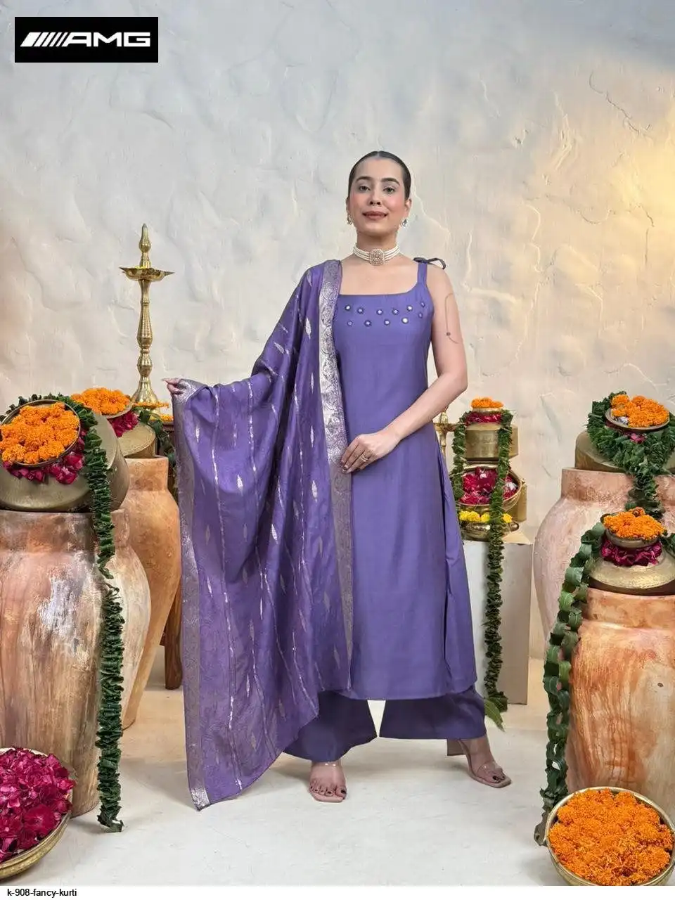 K 908 FANCY KURTI 3