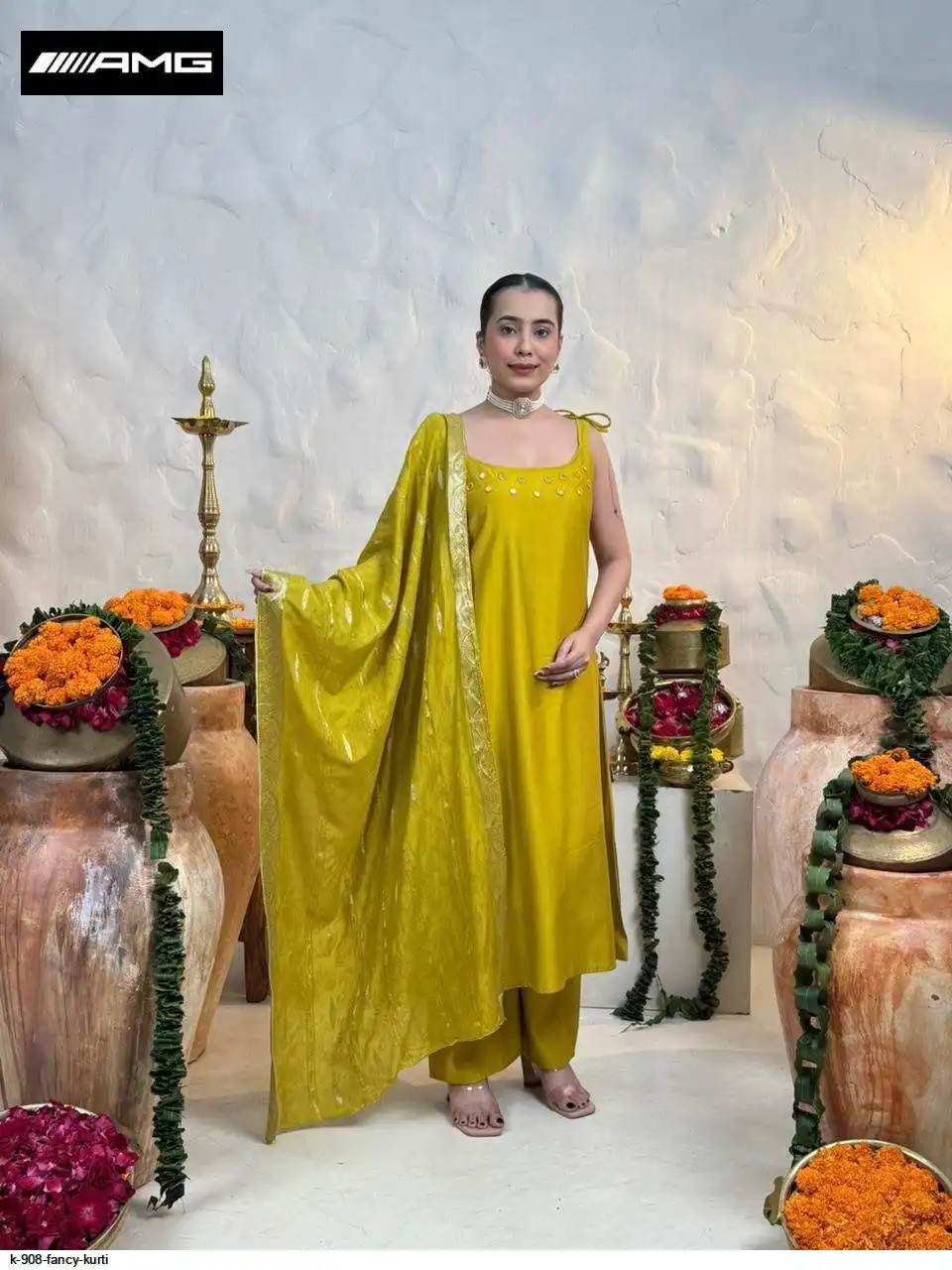 K 908 FANCY KURTI 5