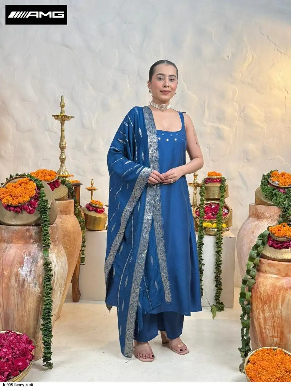 K 908 FANCY KURTI 4