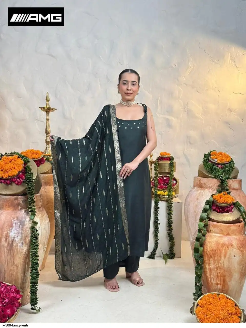 K 908 FANCY KURTI 7