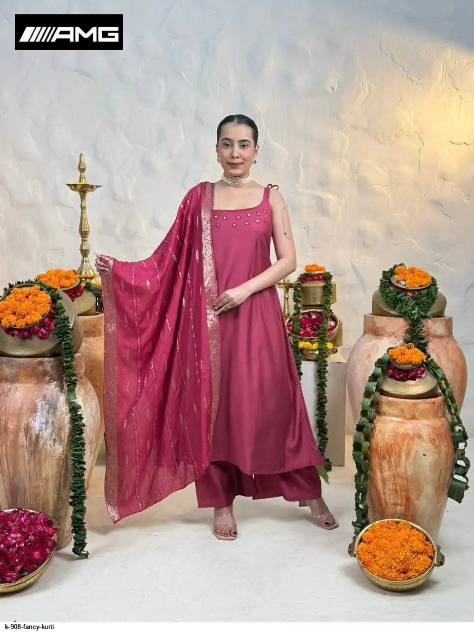 K 908 FANCY KURTI 8