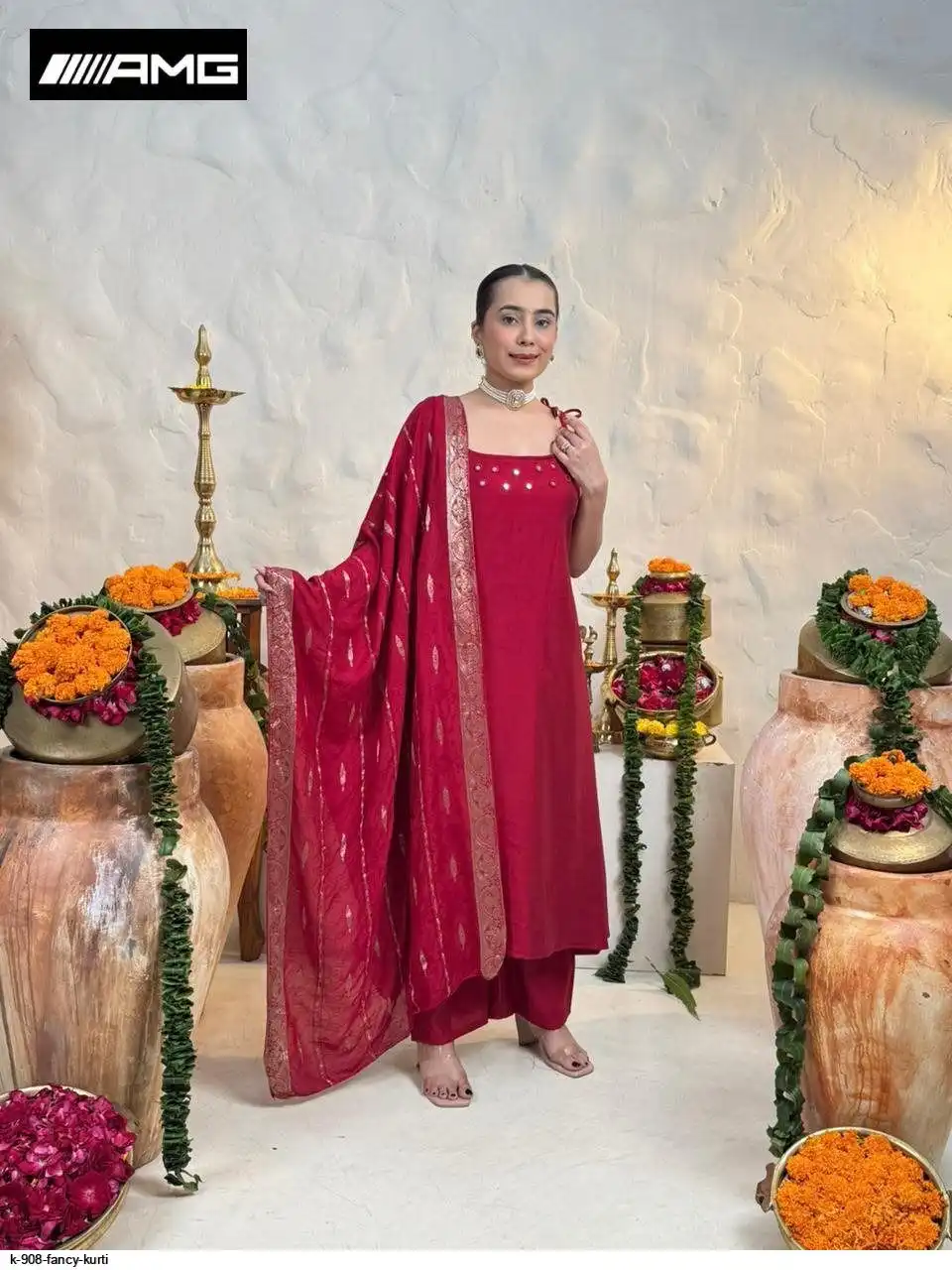 K 908 FANCY KURTI 10