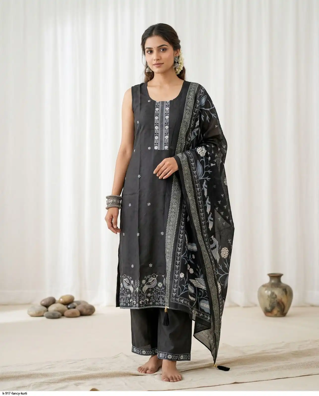 K 917 FANCY KURTI 5