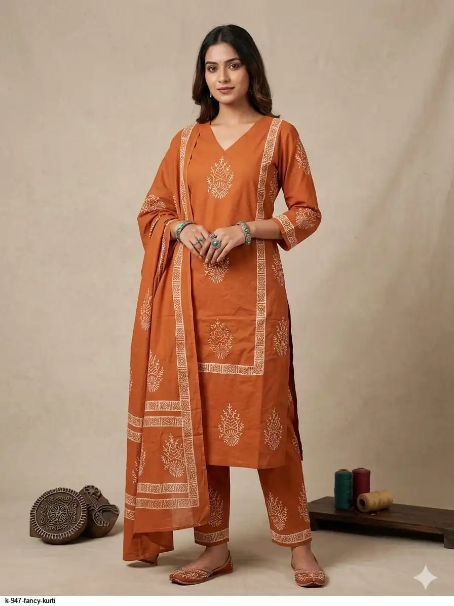 K 947 FANCY KURTI C