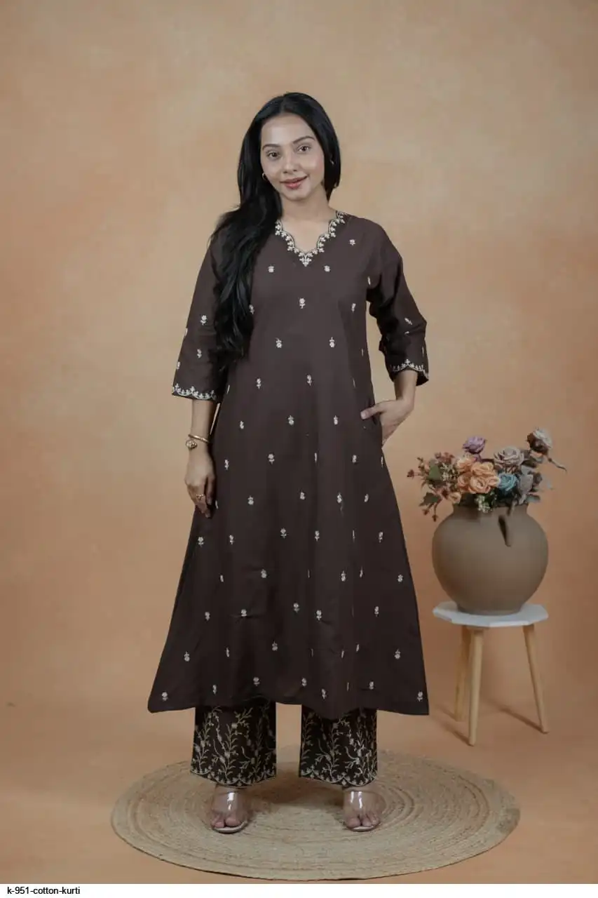 K 951 COTTON KURTI 2