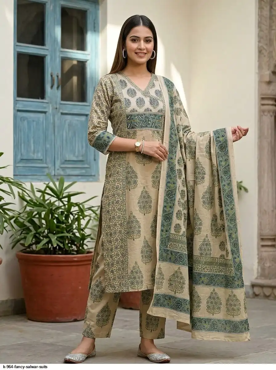 K 964 FANCY SALWAR SUITS B